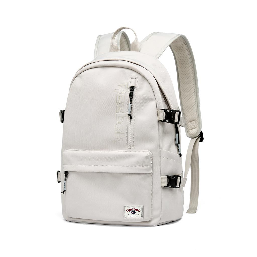 Reebok Fabric Backpack Regular Unisex Preppy Red/Light Gray/Obsidian Black RB250685S