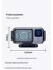 Foldable Car Phone Holder with Wireless Charging and Air Vent Mount