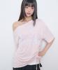 ILLIGO Saeso Fairy One-Shoulder T-Shirt Pink