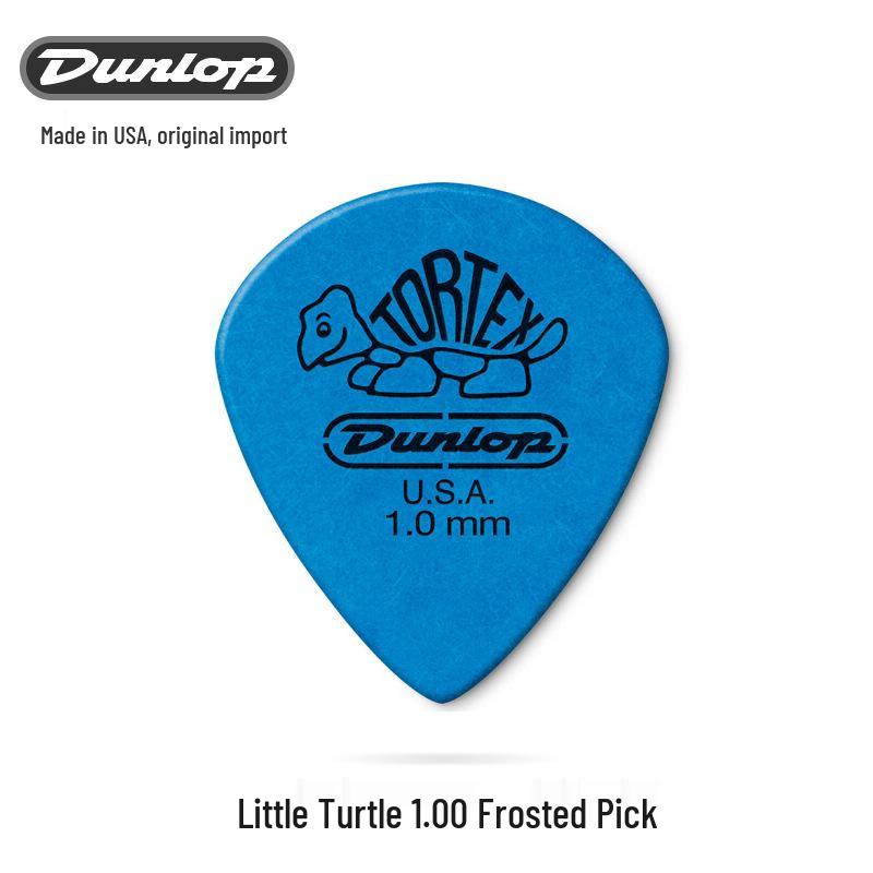 Dunlop Jazz Speed Folk Acoustic Guitar Picks - Little Turtle Matte 498R Accessories