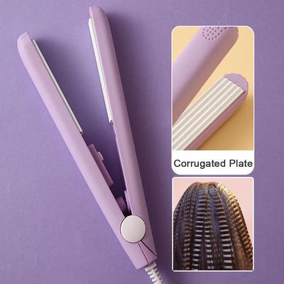 Mini-Lockenstab pro Elektrisches Glätteisen Flaache Platte Wellige Platte Haarkräusler für Alle Haarlängen
