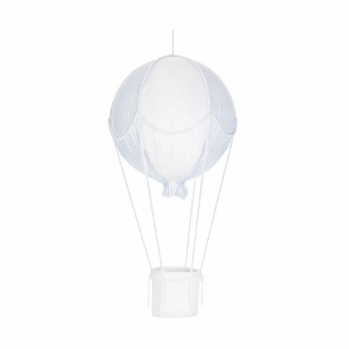 Decorative Hot Air Balloon - CARAMELLA - Small - Blue - 100% Cotton - Handmade