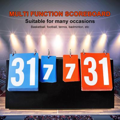 Sports Digit Scoreboard Soccer Volleyball Basketball Referee  Score Board
