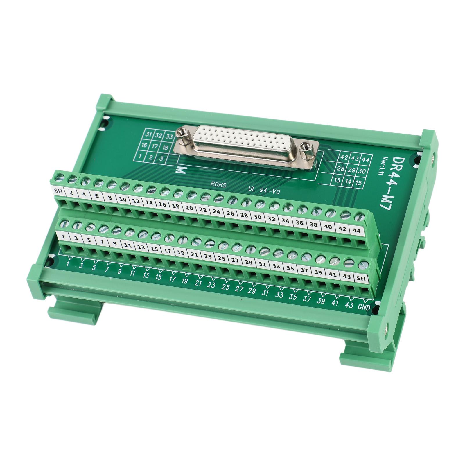 

Клемна колодка Роз єм інтерфейсу Гребінка Модуль плати розведення DC 60V DR44M7