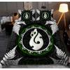 Tmarc Tee New Zealand Maori Aotearoa Manaia Paua Green D Bedding Set