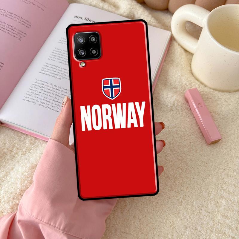 Norway Flag For Samsung Galaxy A56 A54 A34 A14 A06 A16 A26 A36 A12 A32 A52 A13 A33 A53 A15 A35 A55 Case