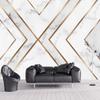 Fototapete Moderne europäische weiße Marmorlinie Wandgemälde Wohnzimmer Schlafzimmer Arbeitszimmer Sofa TV Home Decor Wandaufkleber Papel Tapiz 3D