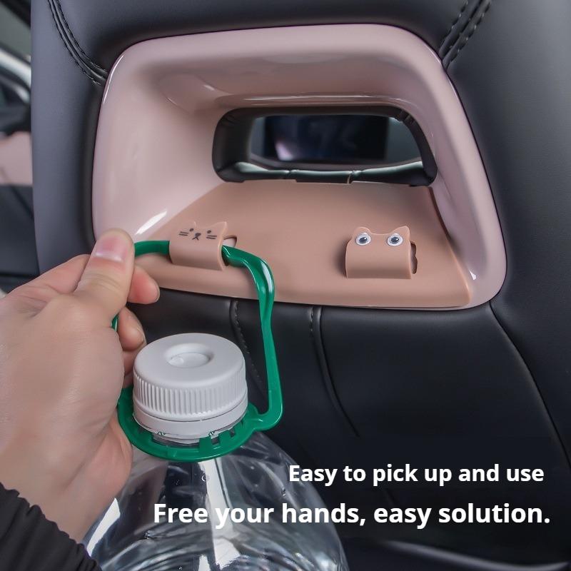 For BYD Seagull Car Seat Double Hook Backrest Tactical Panel Hook Storage Hanging Plate Multifunctional Interior Car Accessories