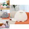 Plush Cat With Long Pile Soft Filling For Living Room Decor And Relaxation