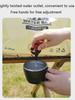 8L Outdoor Water Storage Bag With Faucet Valve Foldable Large Capacity Water Bag with Handle Portable Camping Plastic Water Bag