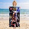 Custom Michael Jackson Stylish Printed Beach Towel,a Quick-drying, Absorbent Mat Suitable for the Beach, Pool, Gym, and Travel Fans Gift