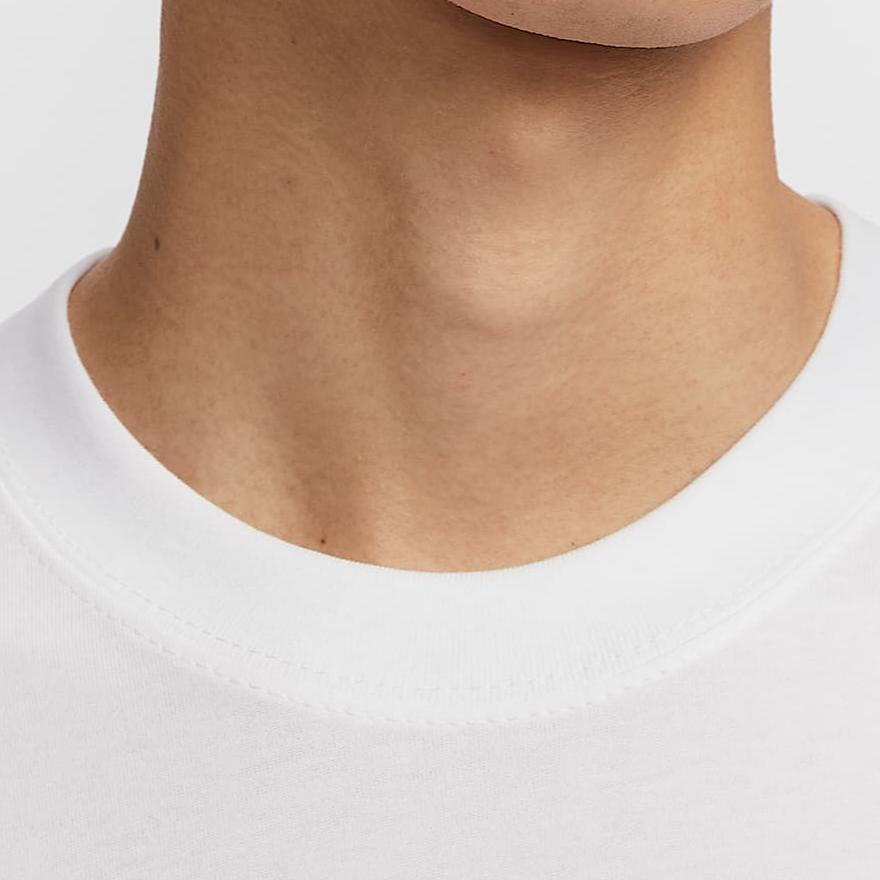 Nike T Shirts Men's White Crew Neck HJ3365-100