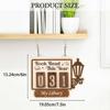 Book Corner Wall Decoration Wooden Bookshelf Hanging Book Tracking Board Wood Sign For Readers Study Room Display Gift