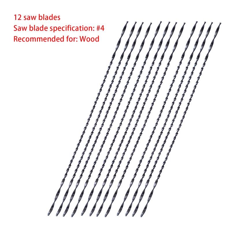 Fierăstrău pentru coping Lamă de ferăstrău multifuncțional în formă de U pentru ferăstrău pentru lemn, plastic, metal, bricolaj