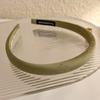 New Vintage Chinese Jacquard Satin Embroidery Thin Headband for Women Elegant Hair Band Solid Hair Hoop Fashion Hair Accessories
