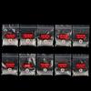 Korean Oval Full Cover Transparent Nail Tips – 500 Pcs Natural White Round Head