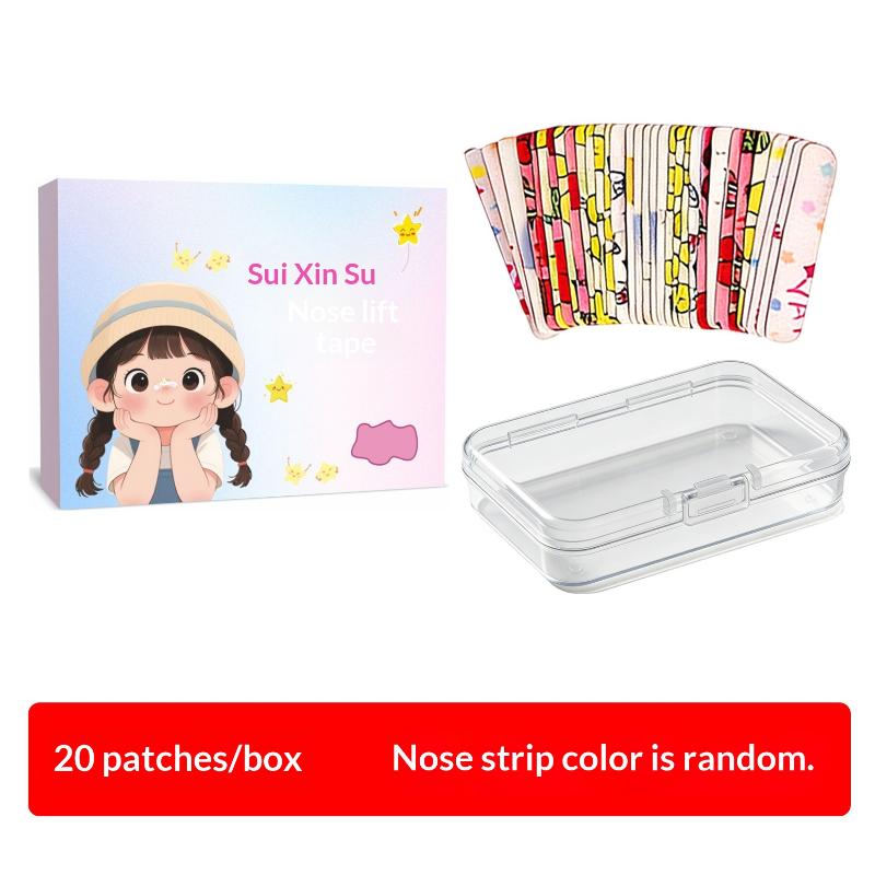 5/10/20/30Pcs Nose Lift Strips Adjustable Nose Shaping Sticker Shrink Nose Patch For Nose Reshaping Contouring Slimming With Box