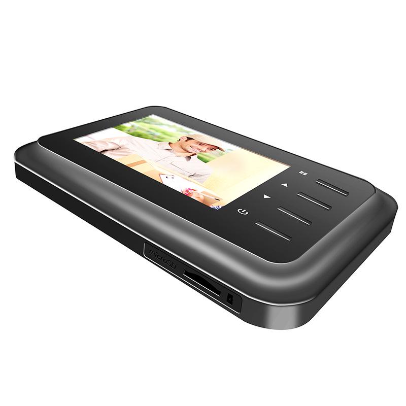 Wireless Smart Peephole Visual Doorbell Camera for Home Monitoring