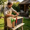 Hive Tool 2 Pieces Apiary Hive Fastener Beekeeping Tools for Honey Harvesting Farm Outdoor Park Garden Yard
