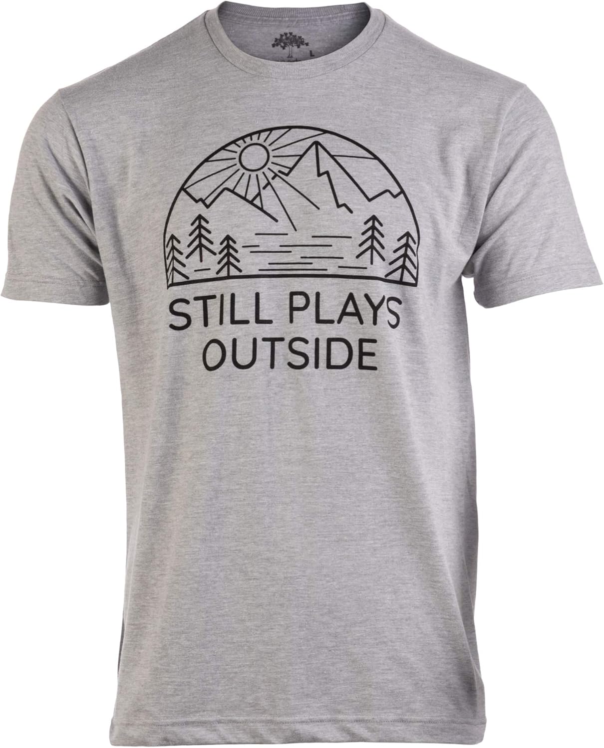 

Still Plays Outside Hiking Tee | Funny Hiker Camping Camper Outdoors Men Women Shirt 5XL різнокольоровий