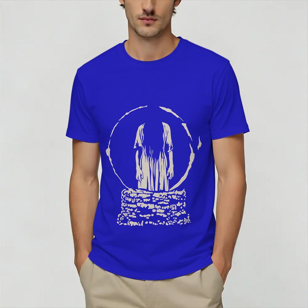 Rings Unisexs T Shirts Vintage Tees Short Sleeve O Neck Tshirt 100 Cotton Printing Tops