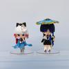 Genshin Impact Klee Yae Miko Raiden Shogun Anime Figure PVC 6Pcs/ Set Cute Model Collection Oranments Toy Gift 10CM