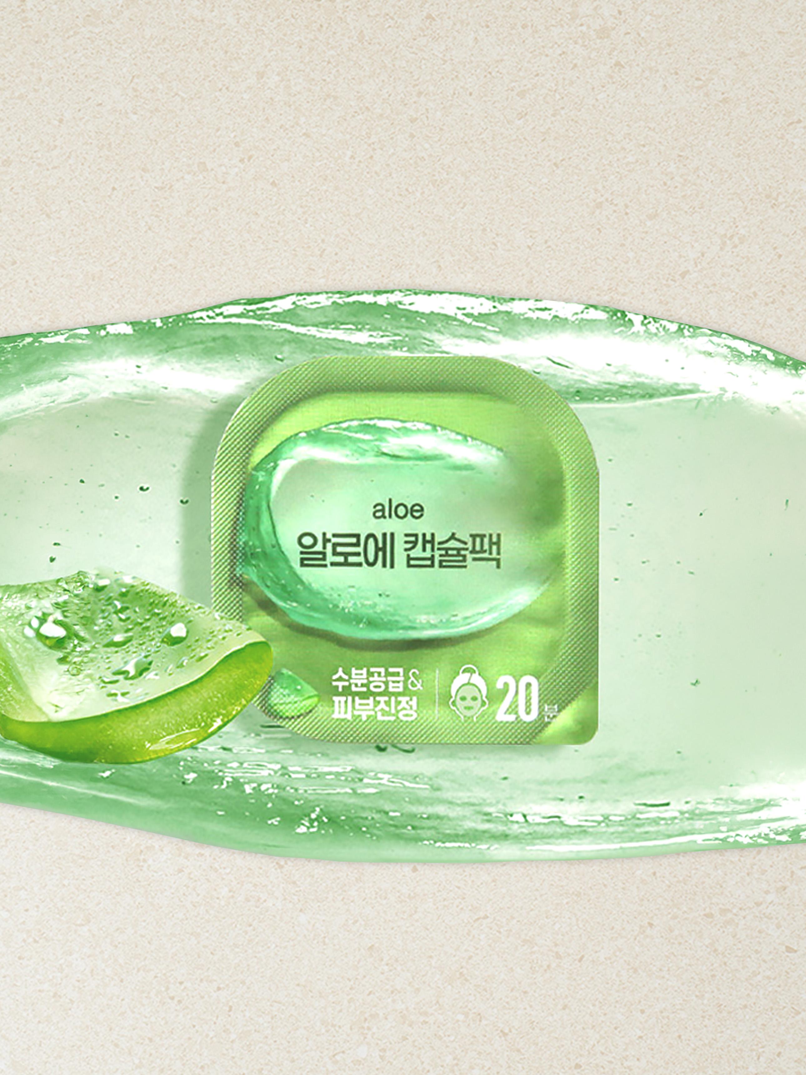 

Aloe Capsule Face Pack 1ea