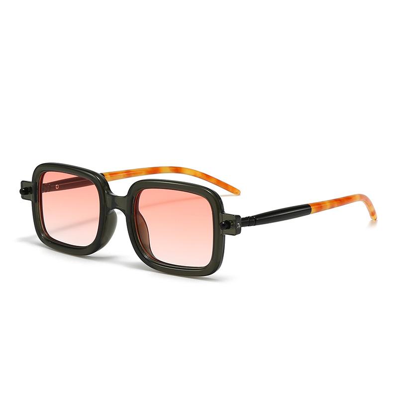 Nieuwe Mode Vierkante Zonnebrillen Dames Heren Luxe Heldere Anti Blauw Licht Brillen UV400 Rechthoekige Glazen