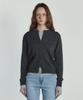 Isibchilwai Wool Round Neck Knit Cardigan (Charcoal)