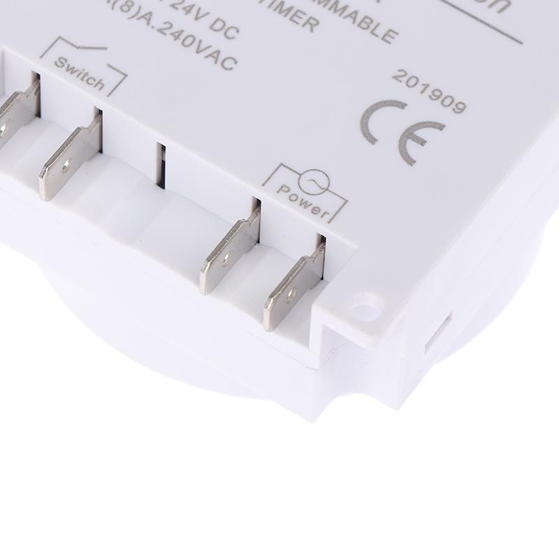 Digital Timer Dc /Ac 12V 16A Lcd Display Programmable Timer Ovp Switch