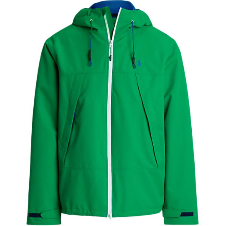 

Мужская куртка Polo Ralph Lauren на молнии с капюшоном, с длинными рукавами, зеленая, MNPOOTW16021613-300 XS
