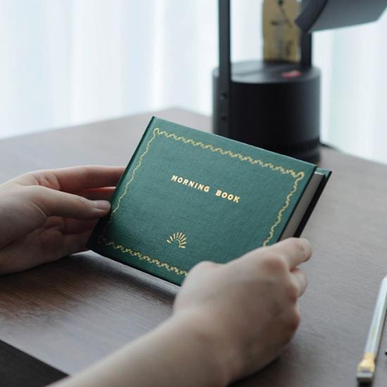 Choose 1 of 2 small stationery morning books, a popular phrase in Korea