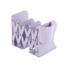 Metal Foldable Book Stand & Pen Holder: Large Desktop Bookend Storage Rack