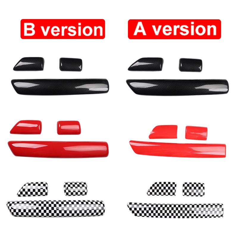 3 Pcs For MINI ONE Cooper S JCW R60 Countryman R61 Car Dashboard Decorative Protection Strip Interior Modification