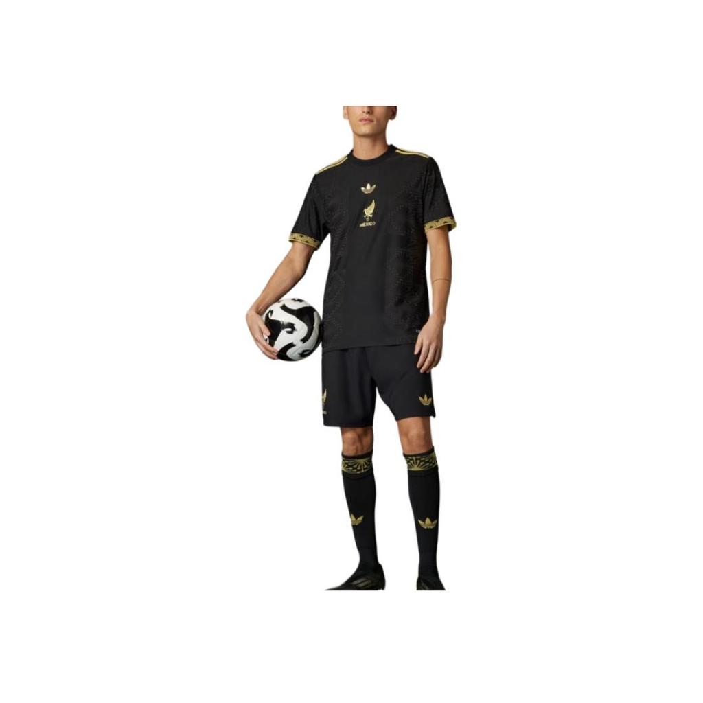 adidas Originální Módní Pohodlné Měkké Šetrné k Pokožce Fotbalové Kalhoty Pánské Spodní díly Černé JF0390