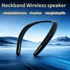 Wireless Neckband Speaker U-Shape True Stereo Bass HIFI Wearable Music Box Portable for Outdoor Sports
