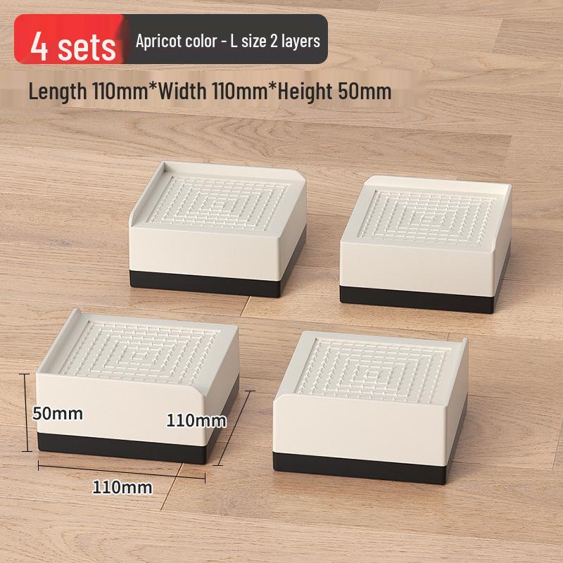 Universal Furniture Heightening Pads: Nail-Free, Stable, Moisture-Proof for Tables & Chairs