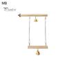 Bird Perch Natural Wood Birds Stand Branch Parrot Climbing Toy Paw Grinding Chew Stick Cage Accessories for Lovebirds Cockatiels Budgies