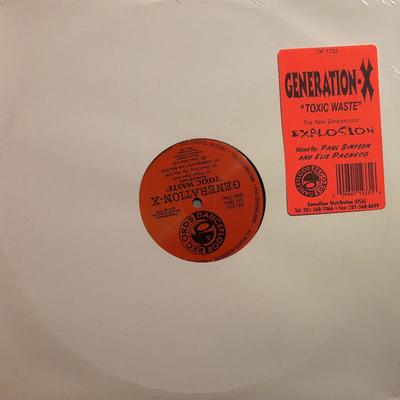 12inch Record GENERATION-X - Toxic Waste DF1233,DF1233 Dancefloor Reco 1995 US Dance & Electronica Used