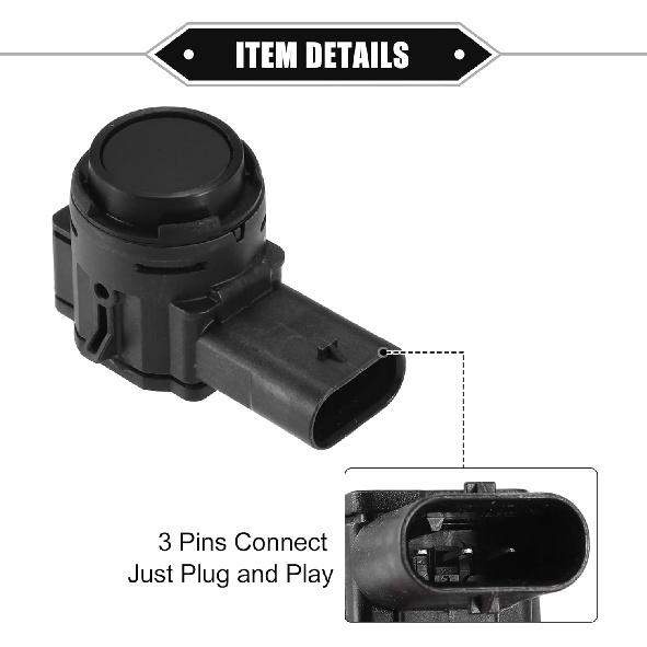 Reverse Parking Assist Sensor Compatible for BMW 330i 2019-2023, Rear Bumper Parking Assist Sensor
