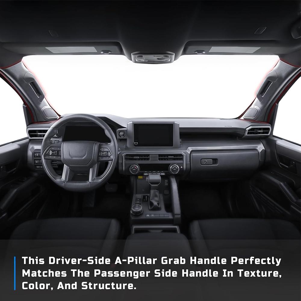 Driver Side A-Pillar Grab Handle For Toyota Tacoma Gen 4th 2024 2025 2026 Front Left Side Grab Handle Replacement Accessories