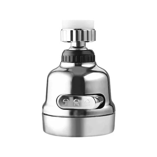 

Хромированная подвижная на 360° головка смесителя, экономичная головка