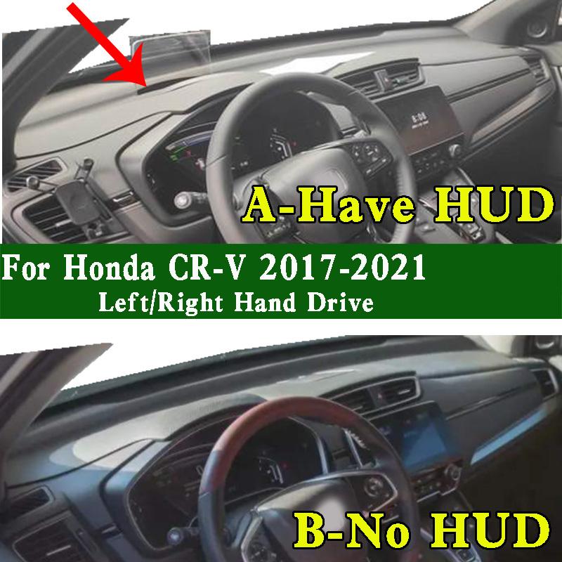 For Honda CRV CR-V Mk5 RT5/6 Breeze RW 2017- Dashmat Dashboard Cover trument Panel Sunscreen Pad Anti-Dirt Proof Dash Mat