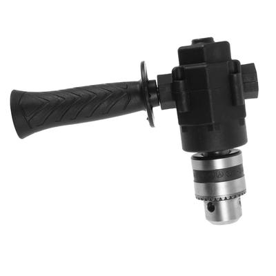 POPETPOP Multifunctional Electric Hand Drill Bit for Impact Degree Corner Angle Attachment for Right Angle Drill ABS Black Drill, Driver, Tool,