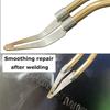 1/3/5pcs Plastic Welder Smooth Tip Head for Soldering Repair Iron Triangle Point Scrapper Car Bumper Dashboard Welding
