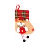 Small Christmas Stockings Christmas Tree Ornaments Christmas Candy Gift Bag Socks Merry Christmas Santa Claus Snowman Elk