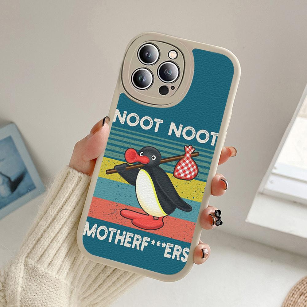 

Для iPhone Noot noot pingu Чехол для телефона для iPhone 14 13 11 12 Pro MAX 13 12 MiNi 7 8 plus iphone 14 13 PRO XS XR Чехлы из овчины iphone 11 Pro