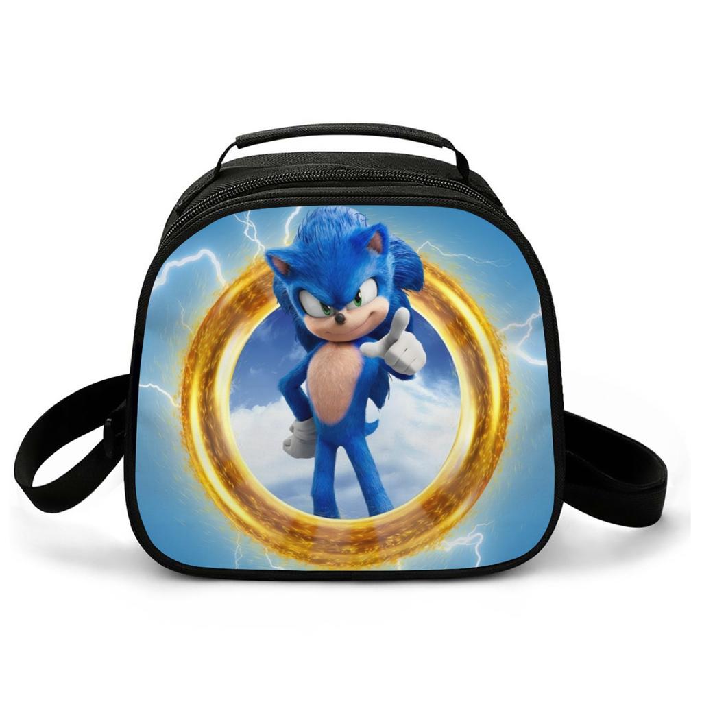 Picnic Bag Primary And Secondary School Students Outdoor Lunch Bag Storage Bag Cartoon Animation Lunch Box Bag