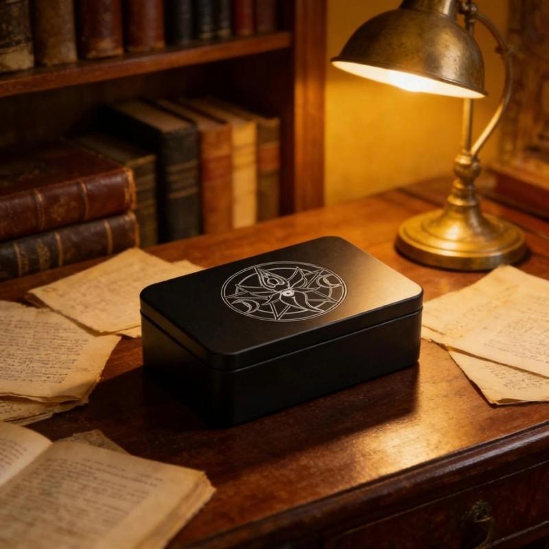 Spielkartenbox Spielkartenbehälter Tarots Karten Aufbewahrungskoffer Verpackung Pokerbox