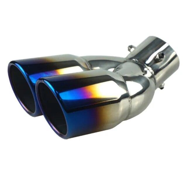 Stainless Steel Exhaust Pipe Muffler Tailpipe Muffler Tip For Lexus UX 200H 250H 260H 2019-2023 Car Rear Tail Throat Accessories